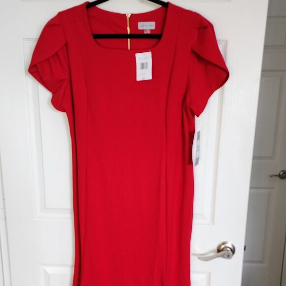Marc New York Womens Short Sleeve Sheath Dress 18 - Picture 1 of 11
